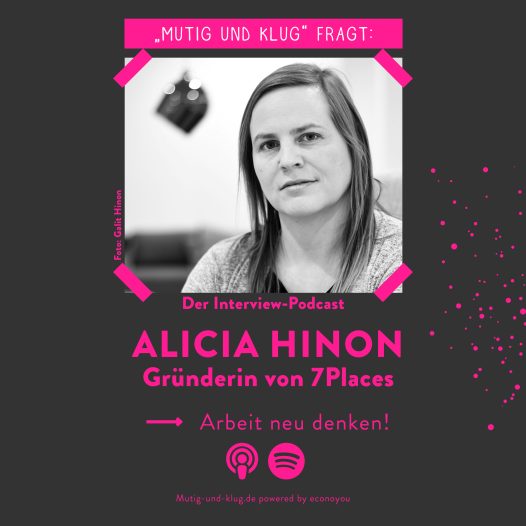 Gruenderin Alicia Hinon im Podcast